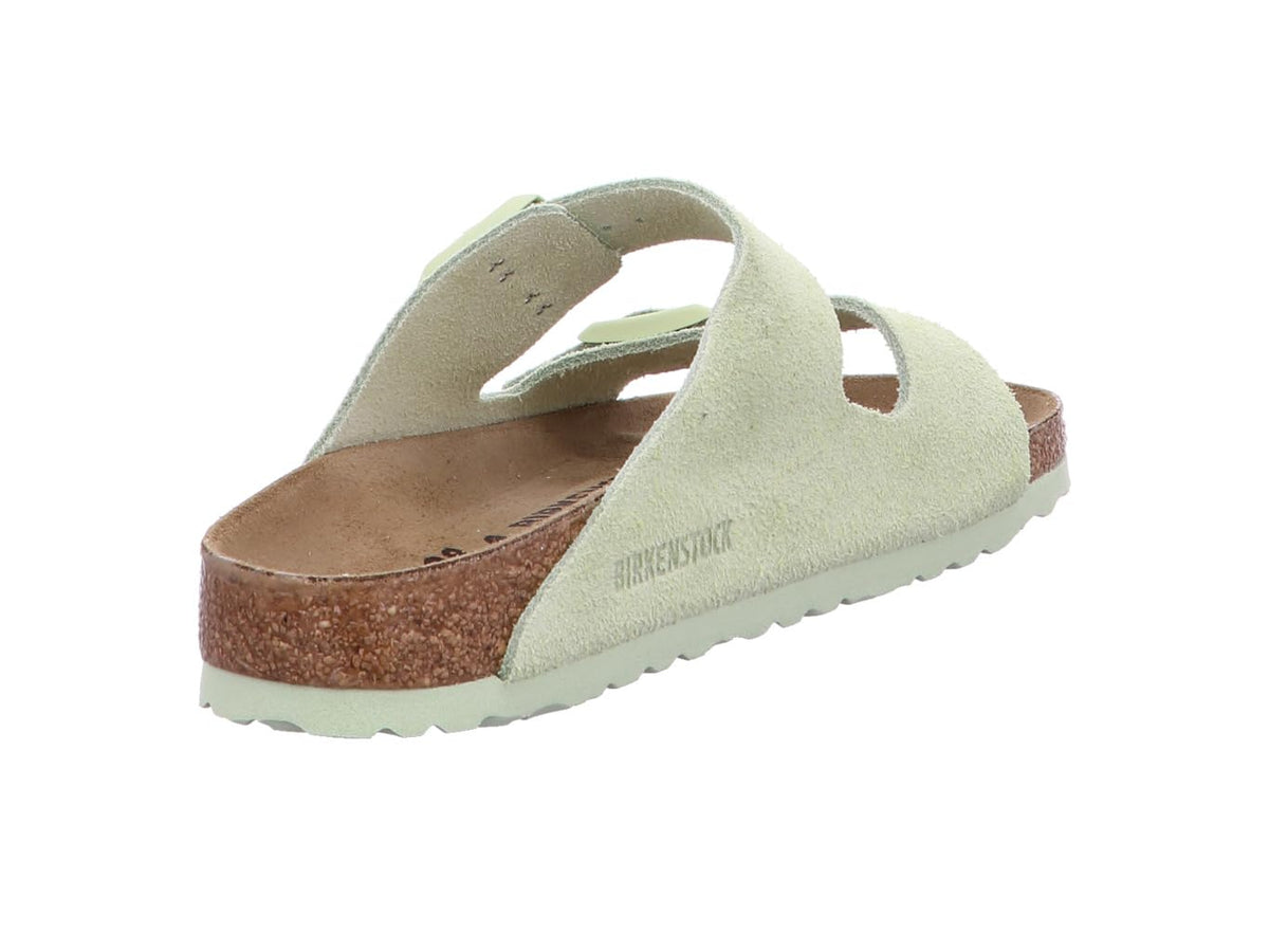 Birkenstock Unisex's Glides Slides, Green, 6 AU