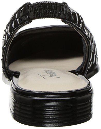 Trotters Women's Lucy Flat, Black Suede, 8.5 N US