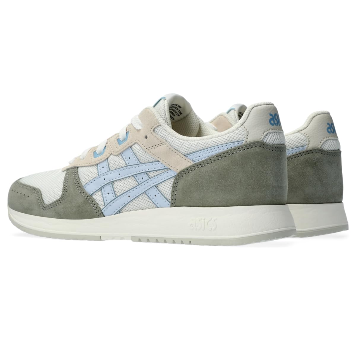 ASICS Women's Lyte Classic Sportstyle Shoe, 10, Cream/Soft Sky