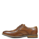 Florsheim Men's Oxfords, Cognac Leather/Suede, 7