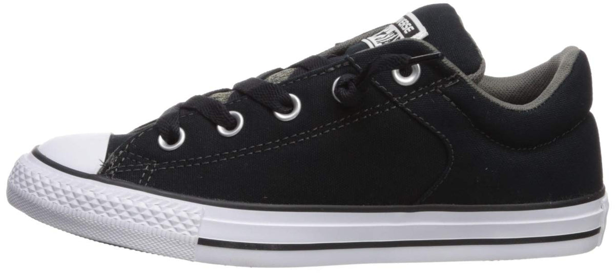 Converse Kids Boy's Chuck Taylor® All Star® High Street Slip (Little Kid/Big Kid) Black 3 Little Kid M