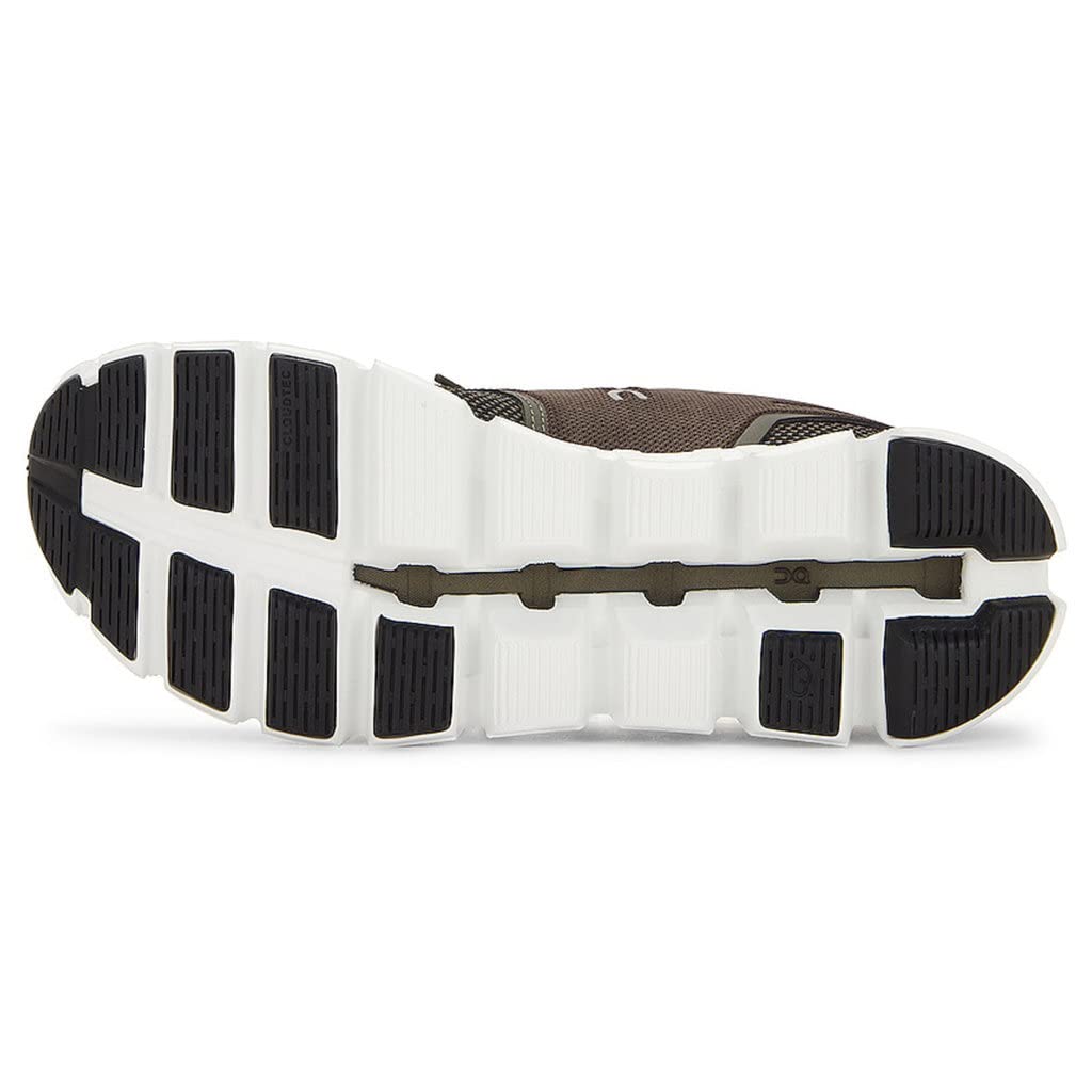 ON Men's Cloud 5 Combo Running Shoes, Olive/Thorn, 7.5