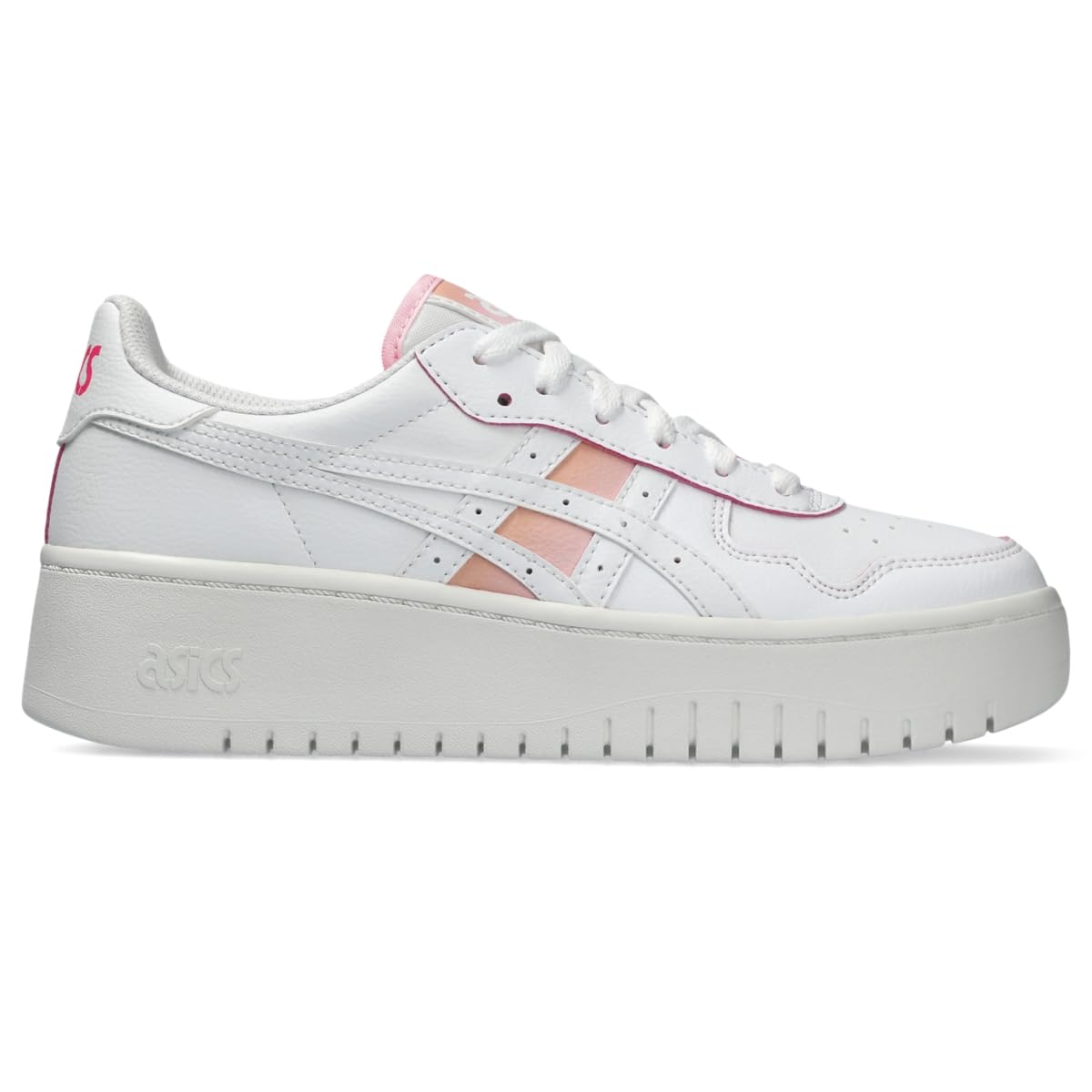 ASICS Women's Japan S PF Sportstyle Sneaker, 7.5, White/Lotus Pink