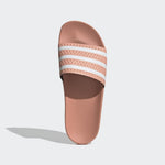 adidas Adilette Ambient Blush/White/Ambient White Men's 10, Women's 11 Medium