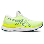 ASICS Women's Gel-Nimbus 24 Running Shoes, 6.5, White/Velvet Pine