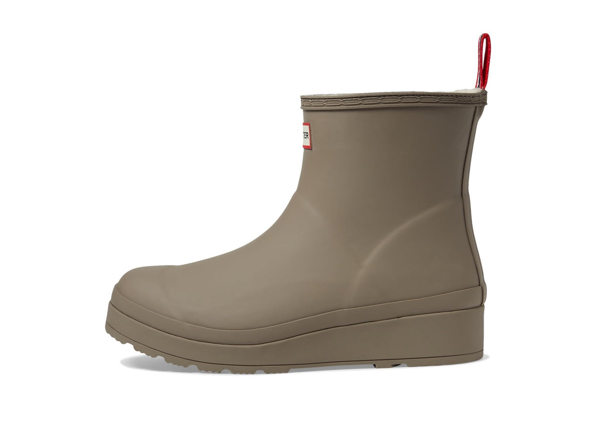 Hunter Women's Play Shrt Insulatd Rain Boot, Medium Natural, 9
