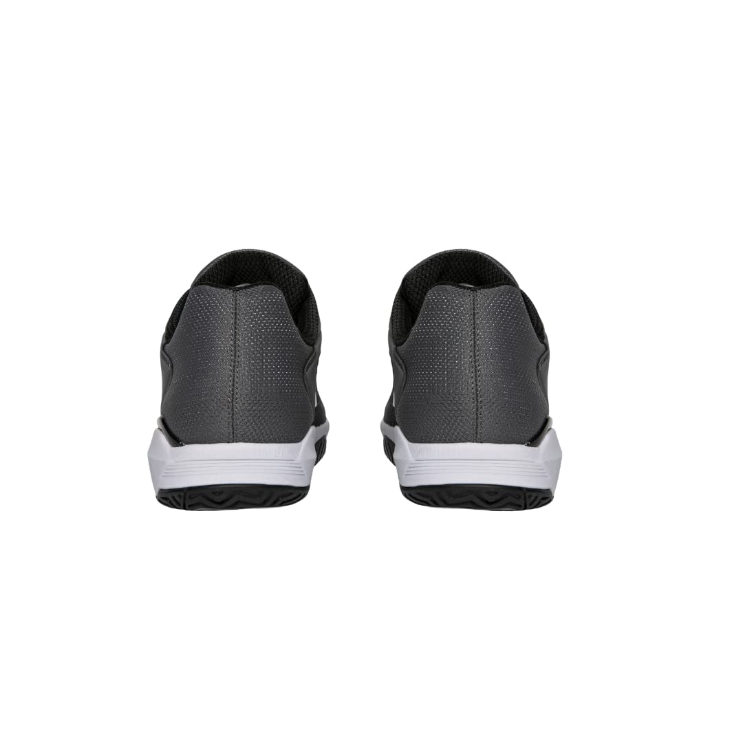 Diadora Men's Speed Competition 7+ All Ground Tennis Shoe (Steel Gray/White/Black, 8.5)