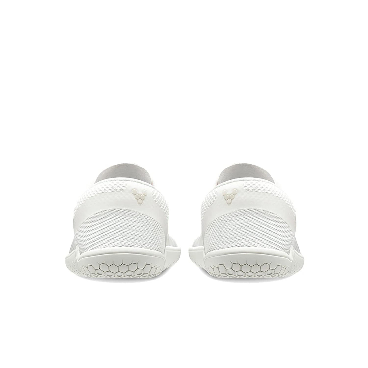 Vivobarefoot Primus Lite, Mens Vegan Light Movement Breathable Shoe with Barefoot Sole White