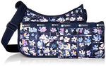 LeSportsac Classic Hobo Crossbody Handbag in Very Merry Navy, Medium