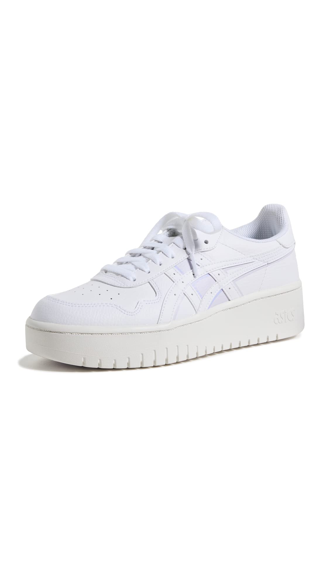 ASICS Women's Japan S PF Sportstyle, 7.5, White/Lilac HINT