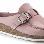 Birkenstock Unisex Buckley Clog, Soft Pink Nubuck, Size 37 EU (6-6.5 N US Women)