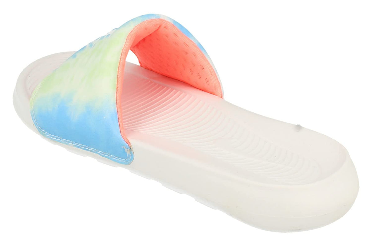 Nike Womens Victori One Slide Print CN9676 Slides (UK 5.5 US 8 EU 39, White Bright Mango 101)