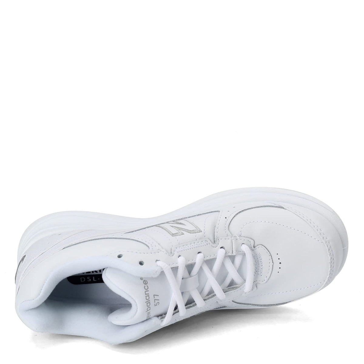 New Balance Women's 577 V1 Lace-up Shoe, White, 10.5 Wide