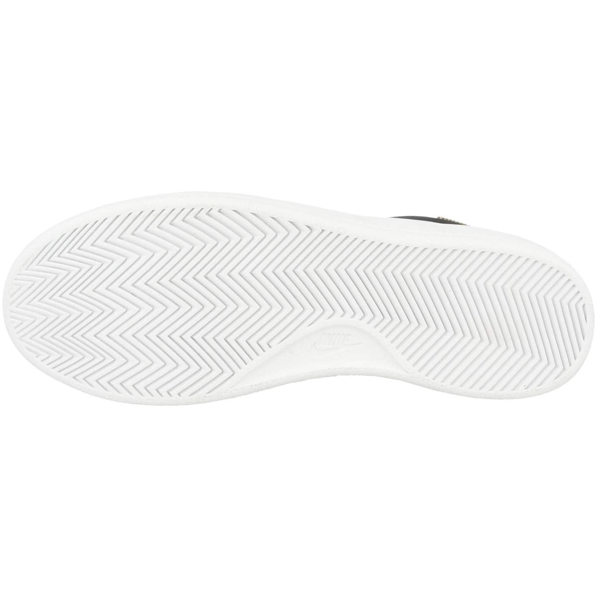 NIKE Women's Sneaker, Black White, 6