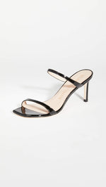 Stuart Weitzman Aleena 75 Black Patent 9.5 M