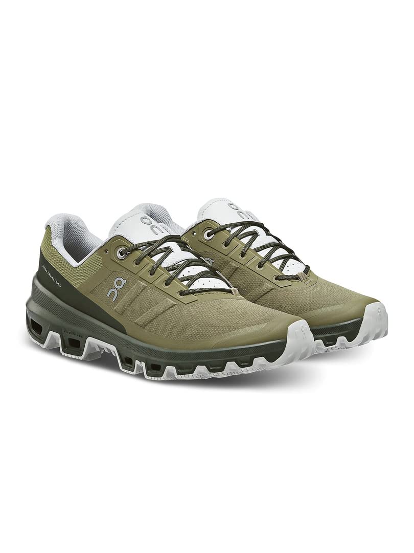 On Cloudventure Trail Running Shoes - Men's, Olive | Fir, 27.5 cm