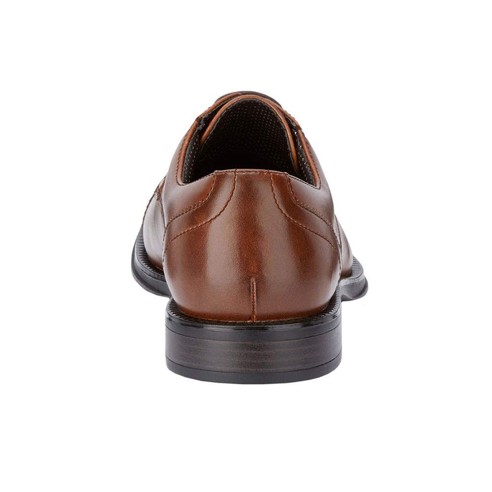 DOCKERS Mens Garfield Dress Cap Toe Oxford Shoe - Wide Widths Available, Tan, 10.5 M