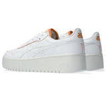 ASICS Women's Japan S PF Sportstyle Sneaker, 7.5, White/Orange Lily