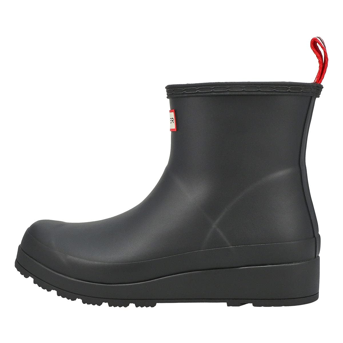 Hunter Boot Women's Original Insulated Play Short Rain Boot Black 9 Medium US