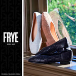 Frye Women's Claire Flat, White - 6.5M