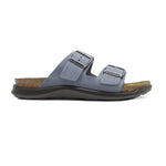 Birkenstock Unisex Arizona CT W Oiled Leather Elemental Blue Sandals 8 W / 6 M US