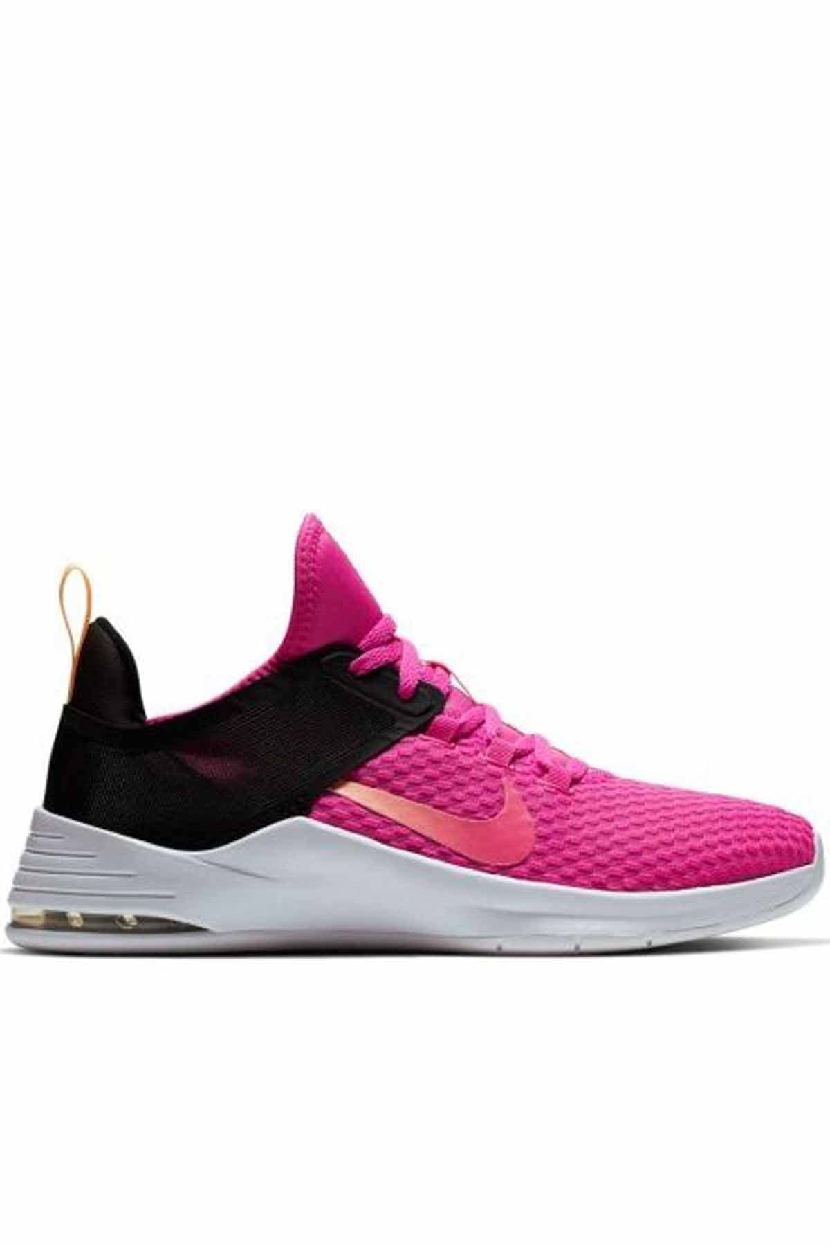 Nike Women's Air Max Bella Trainer 2 Sneaker 6.5 Laser Fuchsia/Black-melon Tint