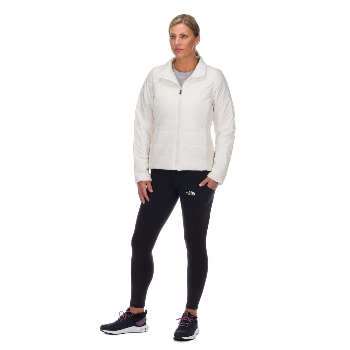 THE NORTH FACE Women's Flare Insulated Jacket, Gardenia White, X-Large