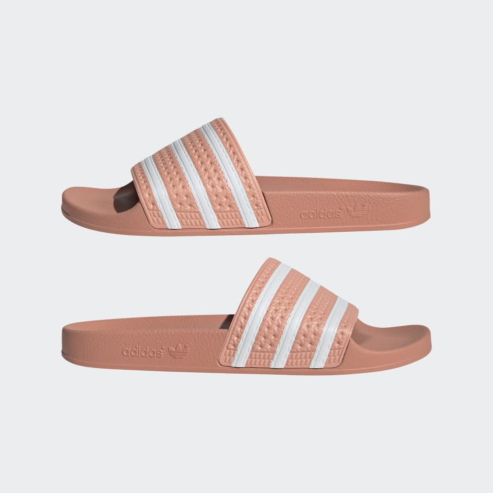 adidas Adilette Ambient Blush/White/Ambient White Men's 10, Women's 11 Medium