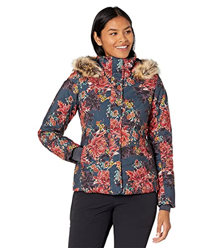 Obermeyer Tuscany II Jacket for Women - Front Zip Closure, Long Sleeves and Internal Cuffs, and Gorgeous Snow Jacket Sunset Floral 8 One Size