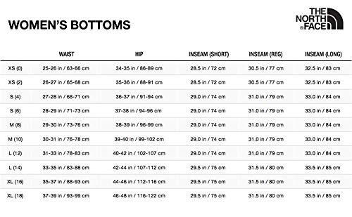 THE NORTH FACE Paramount Active Mid-Rise Pants TNF Black 14 R