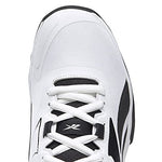 Reebok Men's Vision Mid Sneaker, White/Always Blue/Silver Metallic, 8.5