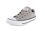 Converse Womens Chuck Taylor All Star Madison-Ox Low-Top Mercury Grey/Mouse Sneaker - 6