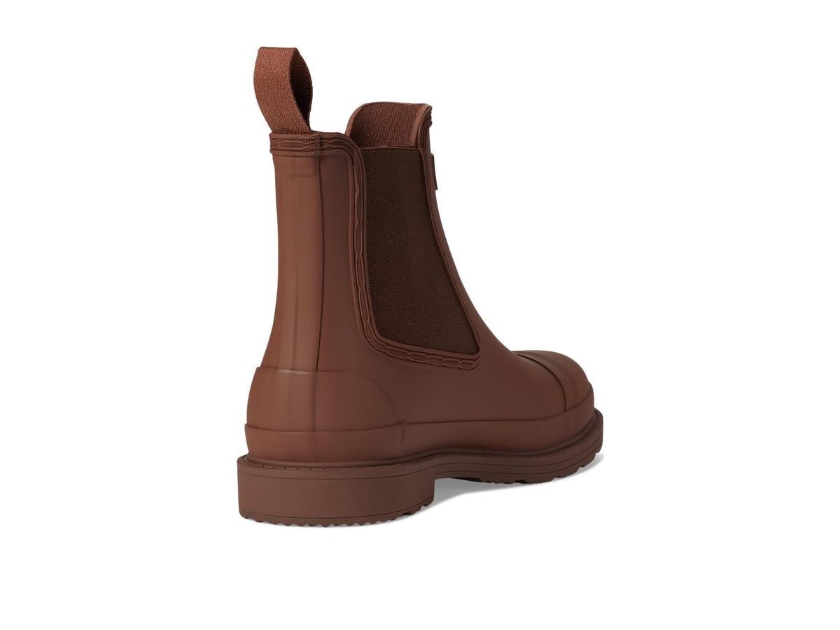 Hunter Commando Chelsea Boot Brown Brush/Brown Bolt 10 M