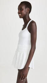 FP Movement by Free People Women's Way Home Skort Romper, White, M