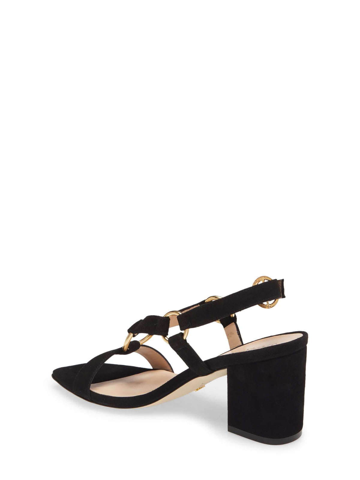 Stuart Weitzman Lalita 75 Blok Sandal Black 9.5 M