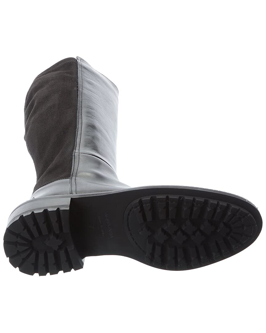 Aquatalia Omara Black Calf/Stretch 6.5 B (M)