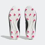 adidas Copa Pure.3 Firm Ground Soccer Shoe, Black/Zero Metallic/Team Shock Pink, 4.5 US Unisex Big Kid