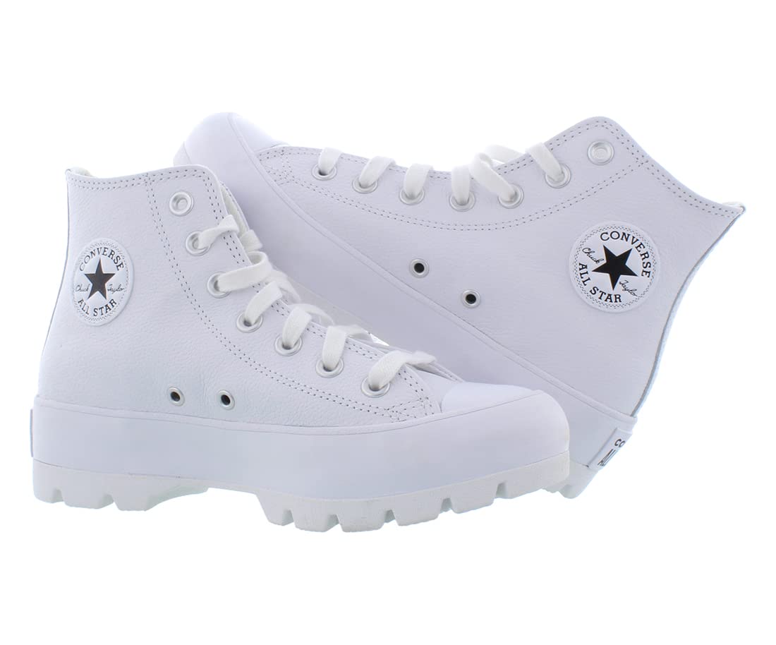 Converse Women's Chuck Taylor All Star Move Platform Hi Sneakers 9 White/Black/White