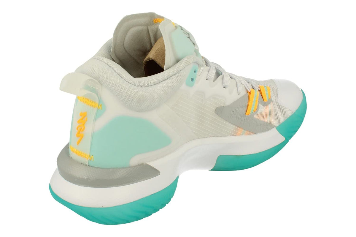 Nike Air Jordan Zion 1 Mens Basketball Trainers DA3130 Sneakers Shoes (UK 10.5 US 11.5 EU 45.5, White Black Laser Orange 101)