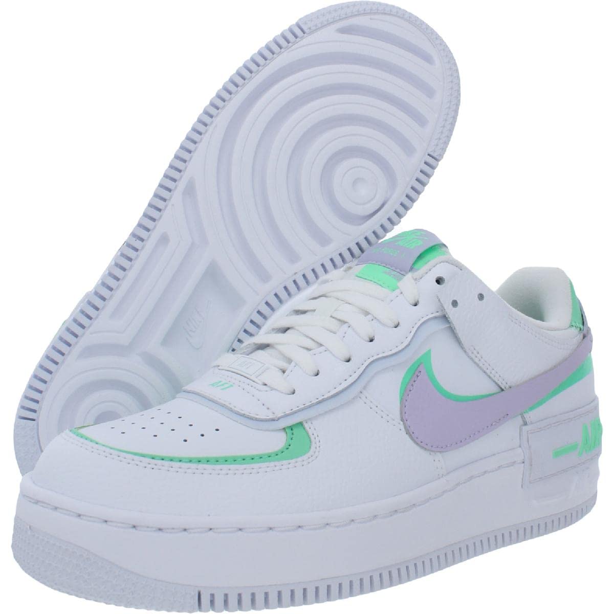 Nike Womens Air Force 1 Shadow White Infinite Lilac CU8591-103 (Numeric_10_Point_5)