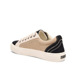 Taos Plim Soul Women's Sneaker-Stylish Platform Sneaker with Curves & Pods Removable Footbed, Arch Support, Classic Design for Everyday Fashion, All Day Comfort 10.5 Black/Tan Multi