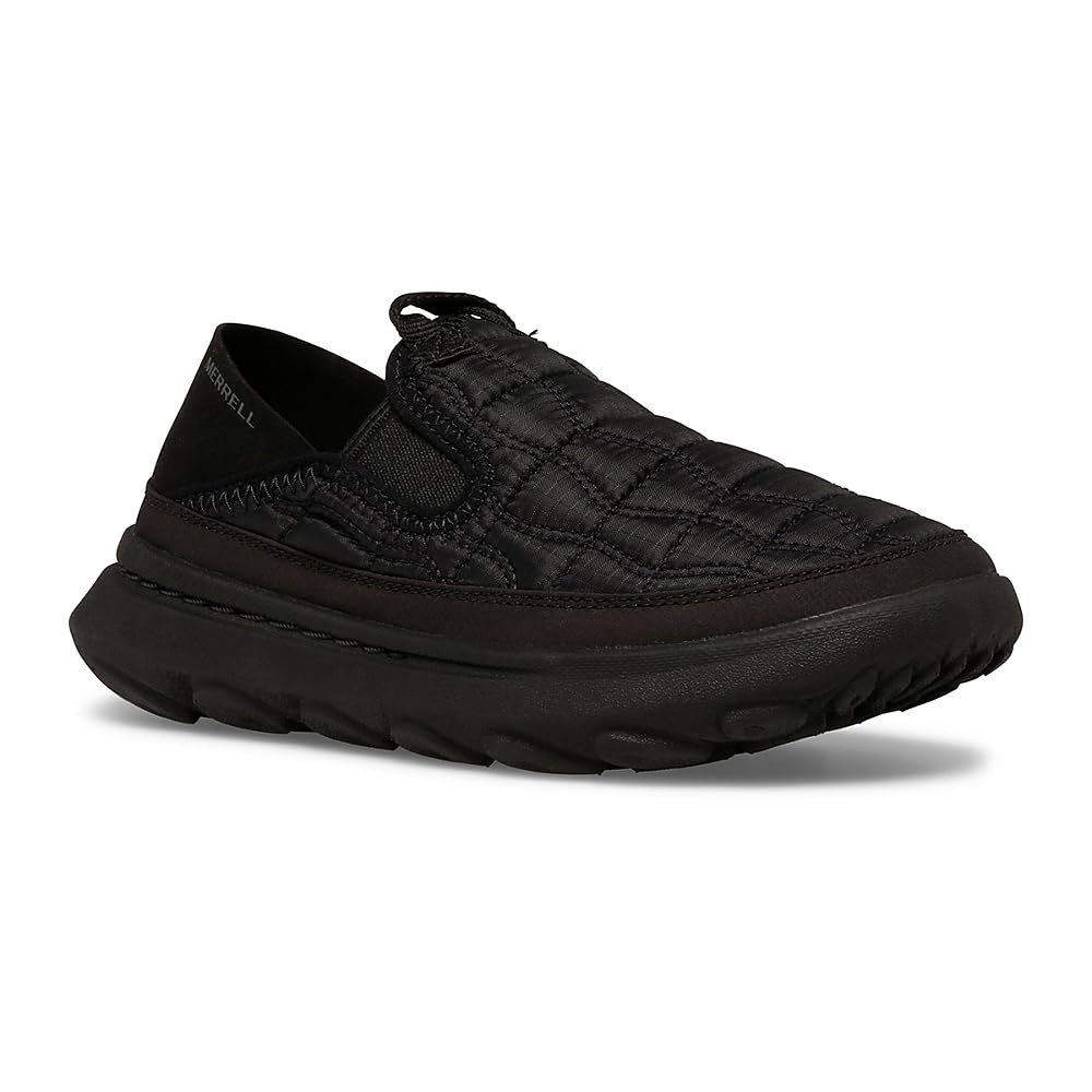 Merrell Unisex-Child Hut Moc 2.0 Sneaker 2.5 Big Kid Black/Black/Black