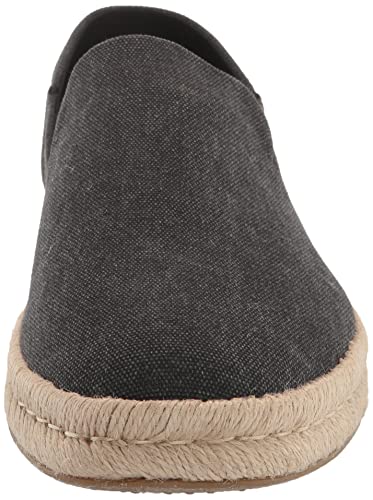TOMS Men's Santiago Loafer Flat, Black, 13
