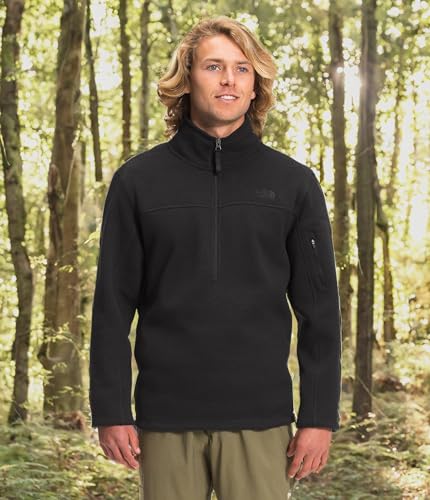 The North Face Men's Gordon Lyons Classic ¼ Zip, TNF Black Heather, 3XL