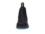Blundstone BL2343 Classic Chelsea Boots Black/Blue/Black Outsole AU 3 (US Women's 6) Medium