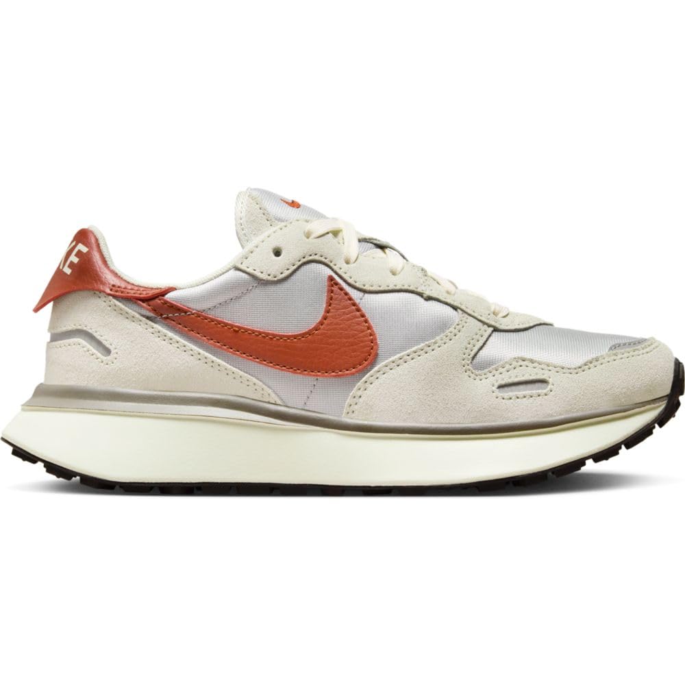 Nike Phoenix Waffle Women's Shoes (FD2196-001, Light Bone/Light Smoke Grey/Light Iron Ore) Size 7
