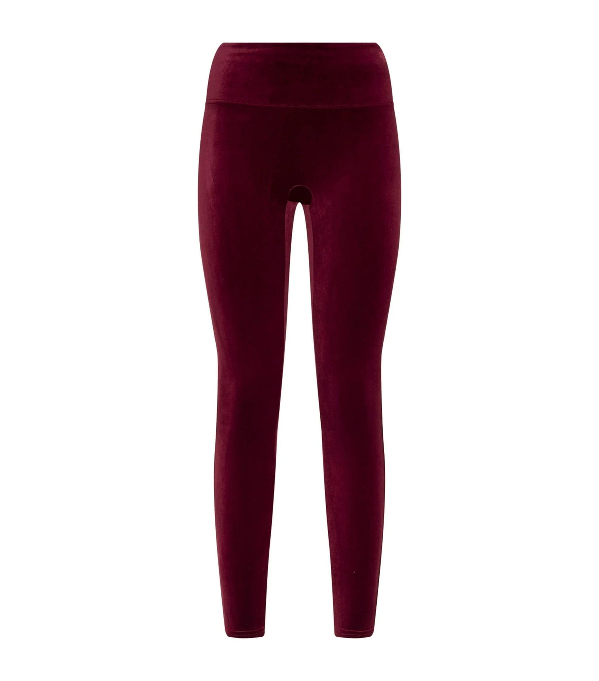 SPANX Velvet Leggings Rich Burgundy SM 27