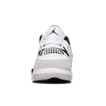 Jordan Baby Boy's Air 4 Retro (Infant/Toddler) White/Black/Neutral Grey 6 Toddler M