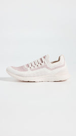 APL Women's Techloom Breeze Sneakers, Ivory/Almond, Pink, White, 9 Medium US
