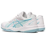 ASICS Gel-Game 8 GS (Little Kid/Big Kid) White/Smoke Blue 6.5 Big Kid M